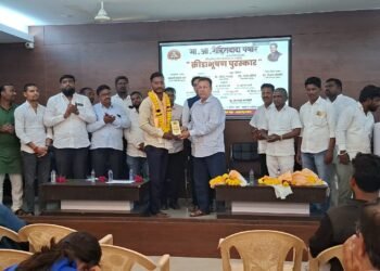 आ. रोहितदा पवार यांच्या वाढदिवसानिमित्त “क्रीडाभूषण पुरस्कार वितरण सोहळा” उत्साहात संपन्न